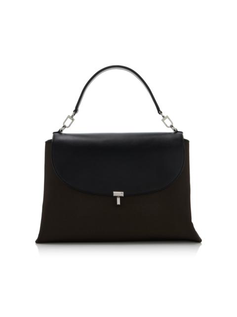 T-lock Nylon Satchel brown