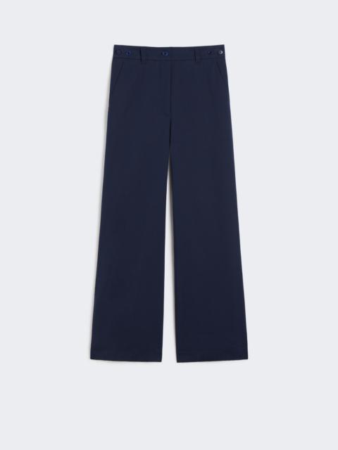 ALFEO Cotton gabardine trousers