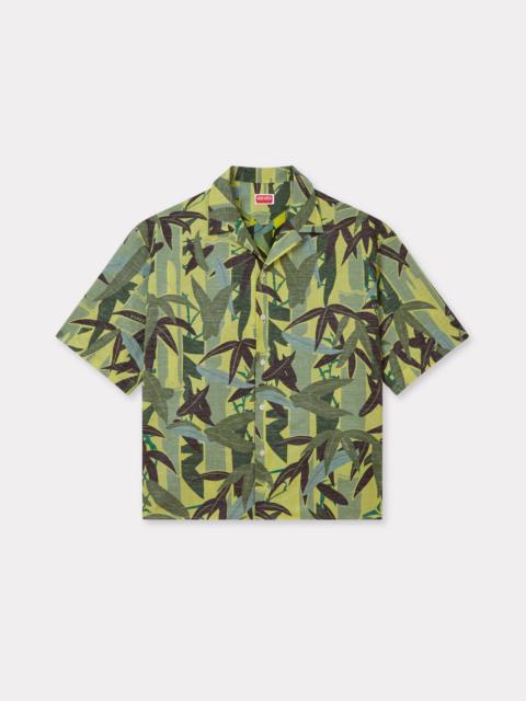 'KENZO Chiky-Rin Camo' hawaiian short sleeve shirt