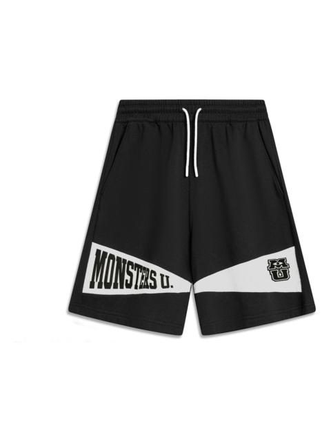 Li-Ning x Disney Monsters University Graphic Shorts 'Black White' AKSU489-2