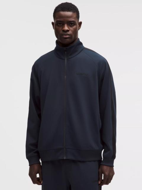 Pique Relaxed-Fit Track Jacket