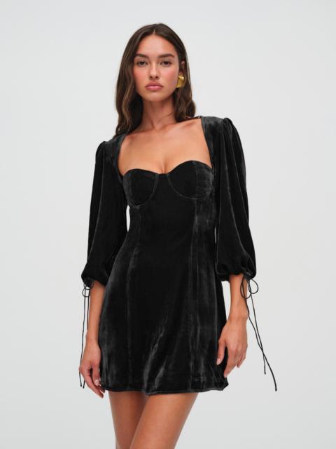 Nadine Velvet Mini Dress