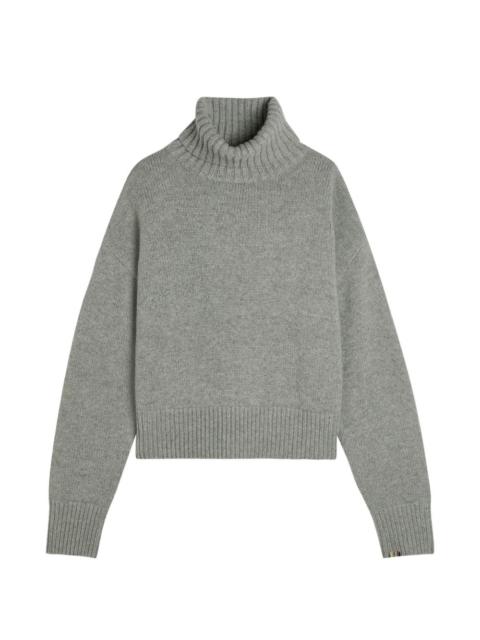roll-neck sweater