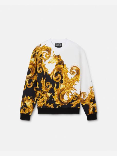 Printed Cotton-Jersey Sweatshirt