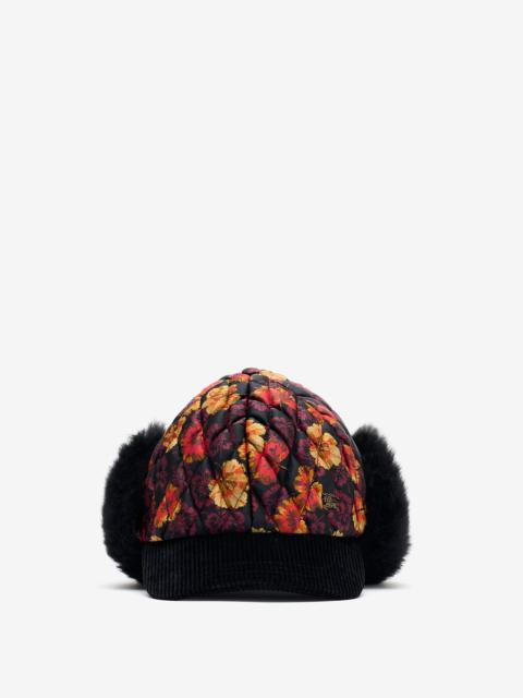 Geranium Leaf​ Nylon Trapper Cap