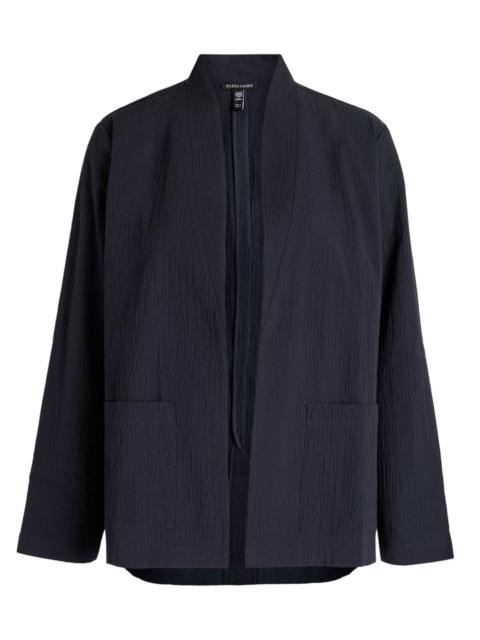 Eileen Fisher Seersucker Jacket