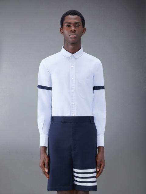grosgrain-armband poplin shirt