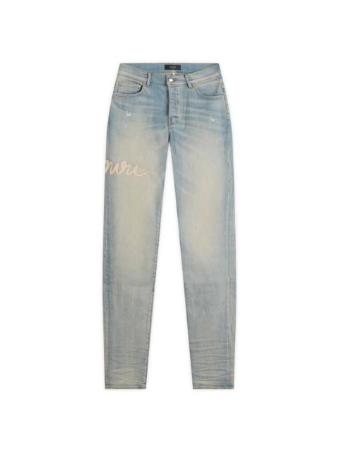 AMIRI Script Logo Jeans