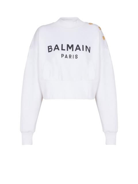 Printed Balmain Paris sweatshirt
