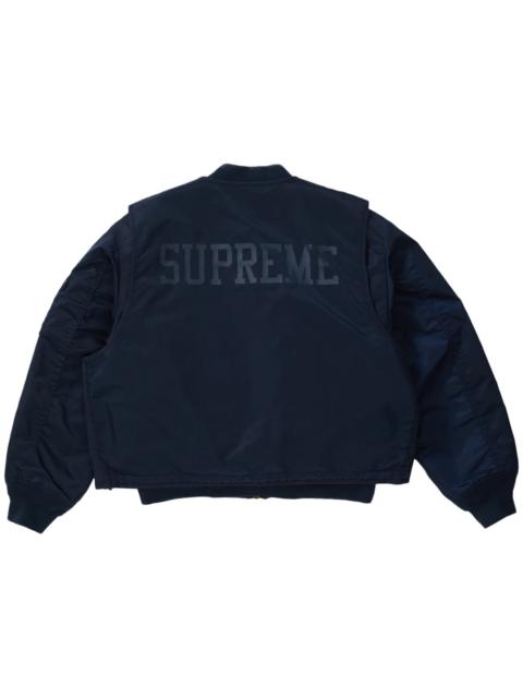 Supreme 2-in-1 MA 1 Vest Navy