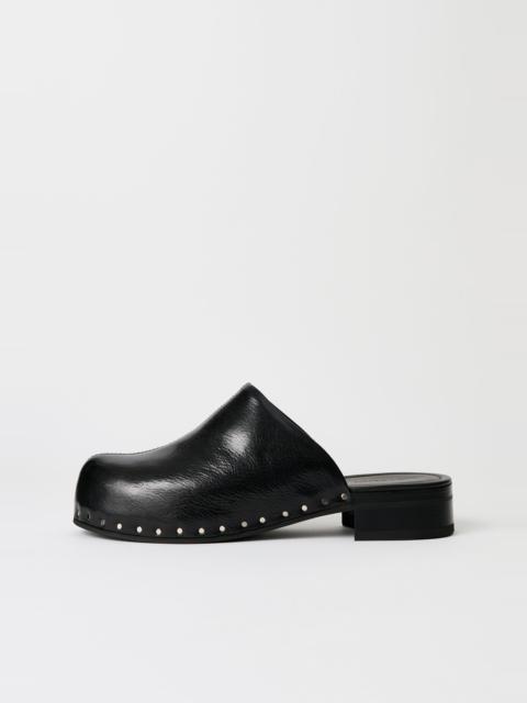 Naoto Clog Black Supple Cow Hide
