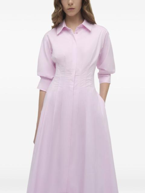 Jazz shirt midi dress