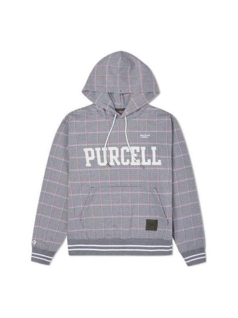 Converse x Todd Snyder Crossover Series Plaid Po Sports Pullover Couple Style Gray 10023349-432