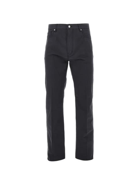 logo pocket trousers