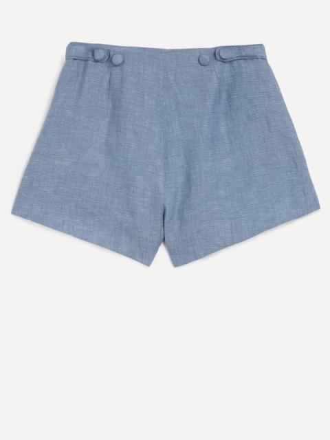 Thea Blue Steel Shorts