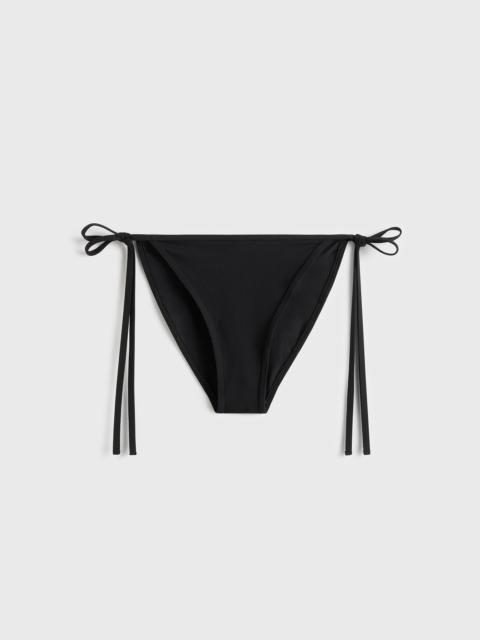 Scoop bikini bottoms black