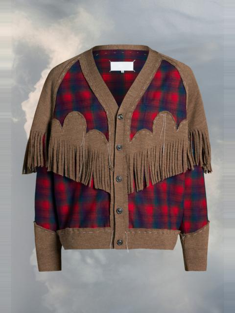 Pendleton fringe cardigan