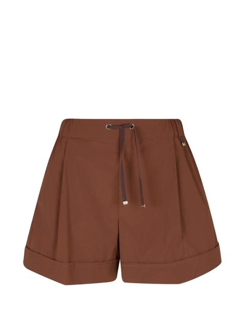 patch pocket tailored shorts