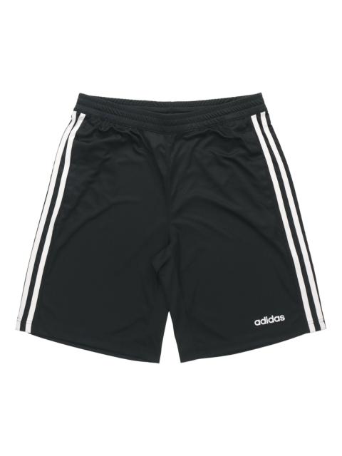 adidas Solid Color Breathable Sports Running Shorts Black DT3050