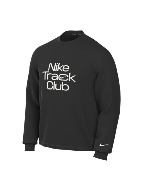Nike Track Club Sweatshirt 'Black' FB6828-010