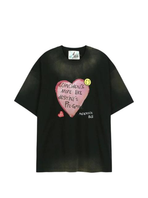 spray washed T-shirt