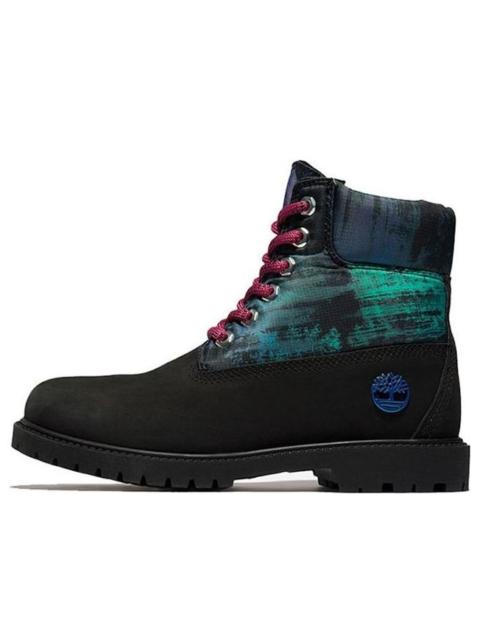 (WMNS) Timberland Heritage NL Sky 6 Inch Waterproof Boots 'Black Nubuck with Print' A2G2KW