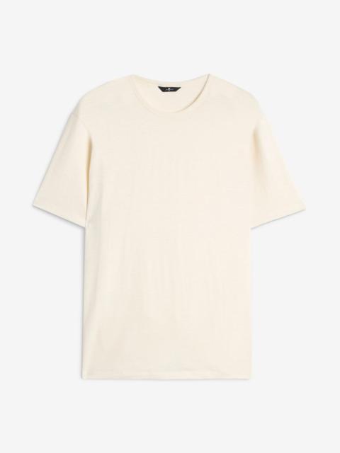 Linen Tee in White