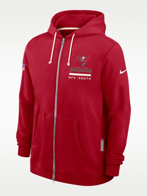 Tampa Bay Buccaneers Utility Player Sideline Men's Nike Dri-FIT NFL Full-Zip Hoodie
