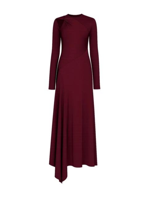 TWIST ARMHOLE DETAIL MIDI DRESS