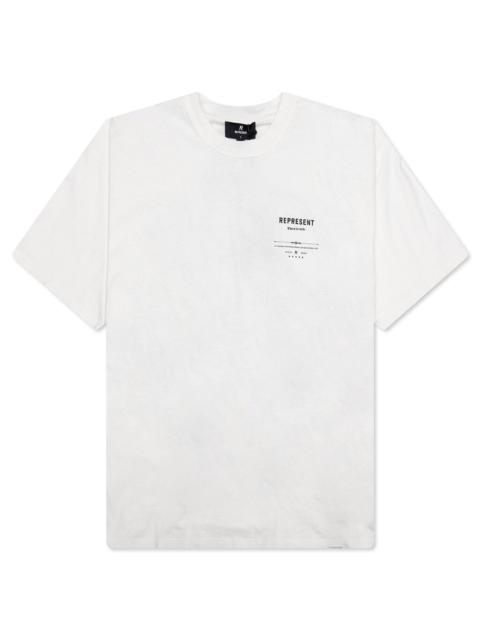 REVERE MANOR T-SHIRT - AGED WHITE