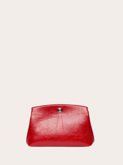 PUSHLOCK POUCH RED GLOSSY