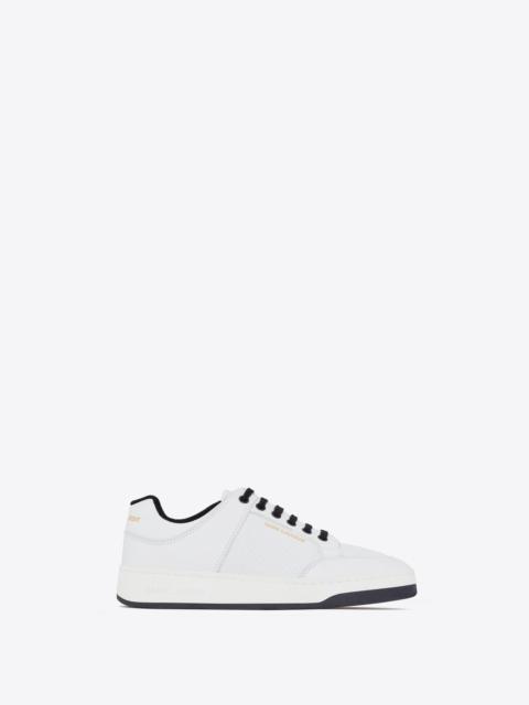 sl/61 low-top sneakers in grained leather