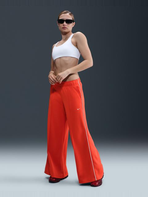 Nike Sportswear Women's Mid-Rise Wide-Leg Track Pants