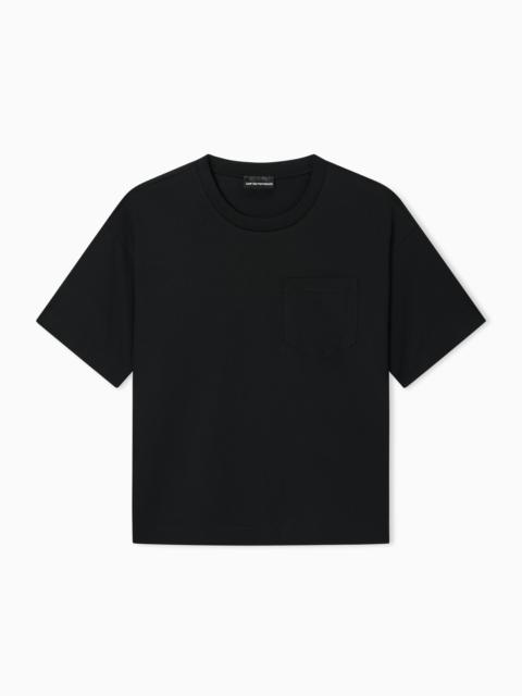 TRAVEL ESSENTIAL MERCERIZED JERSEY T-SHIRT