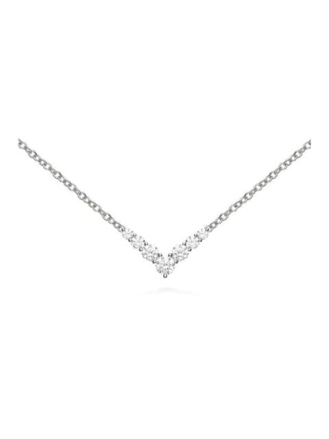 Mini Aria Diamond Necklace - White Gold