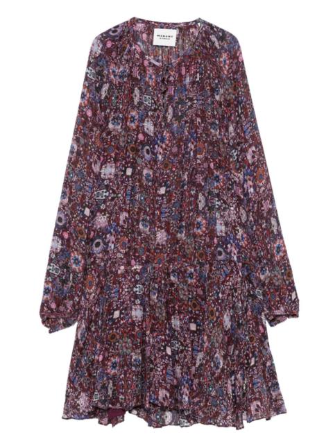 Bess floral-print dress