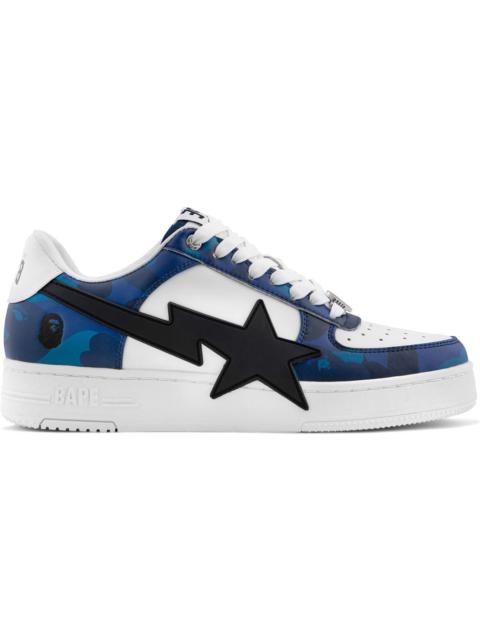 A Bathing Ape Bape Sta Low OS #1 Color Camo Blue White