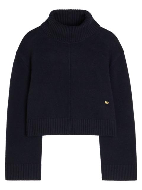 Ganni Turtle-neck Wool Jumper