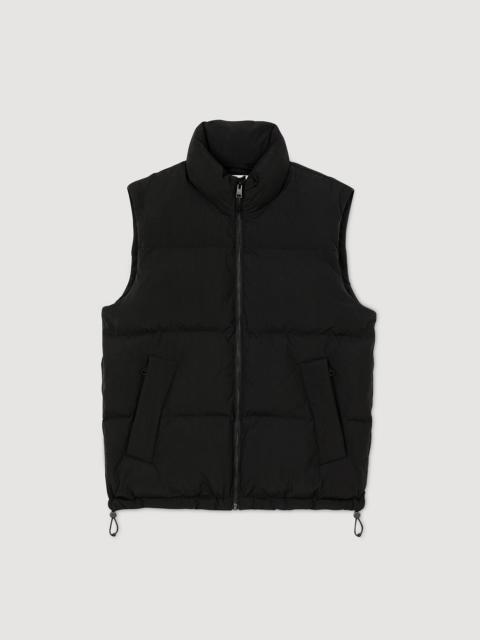SLEEVELESS TECHNICAL PUFFER