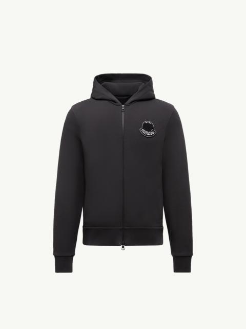 Logo Cotton Zip-Up Hoodie