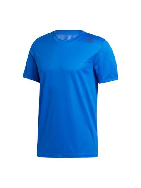 adidas HEAT.RDY 3-Stripes Tee 'Blue' FM2104