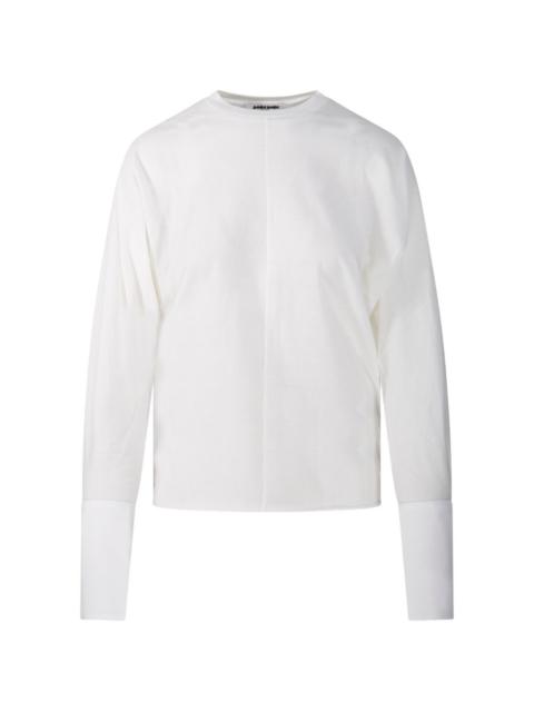 long-sleeve cuff top