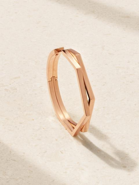 Antifer Large 18-karat Rose Gold Single Hoop Earring