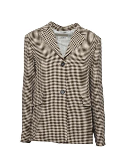 Gita checked blazer