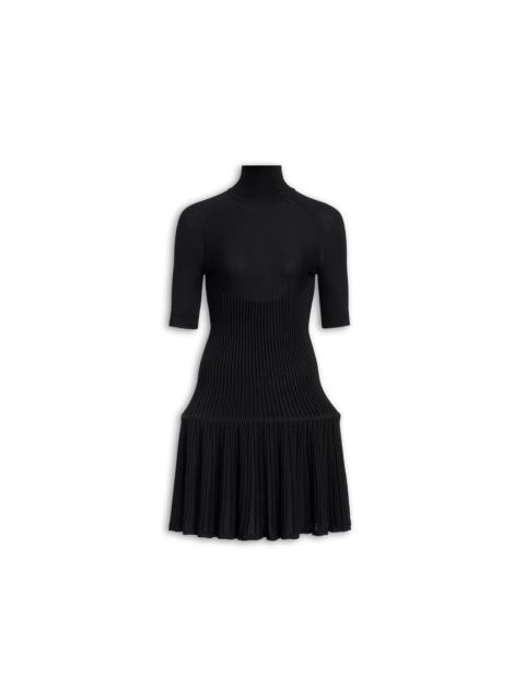 CRINOLINE WOOL DRESS