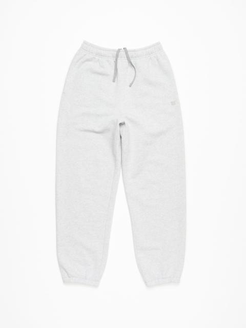Cotton sweatpants - Pale Grey Melange