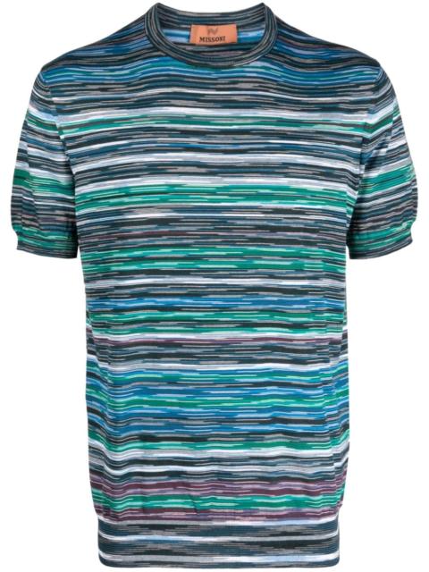 striped cotton t-shirt