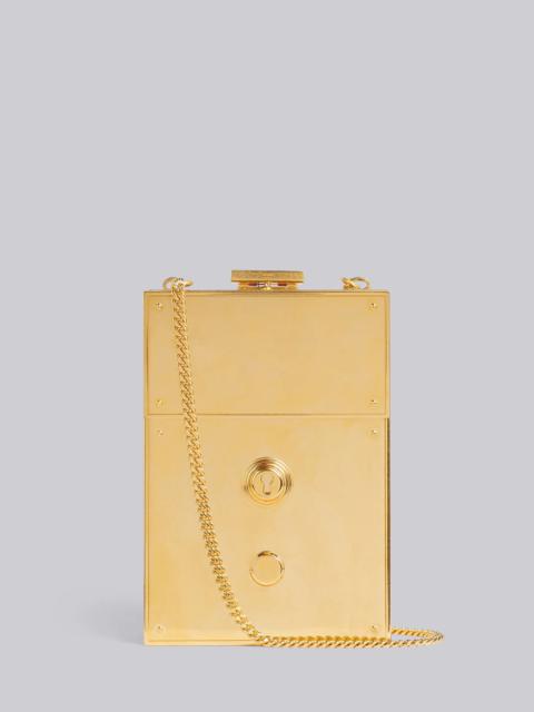 Brass Mrs. Thom Minaudiere Chain Bag