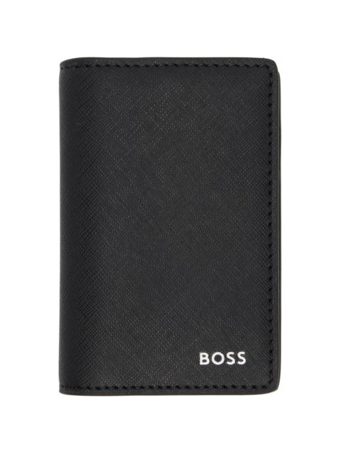 Black Saffiano Card Holder
