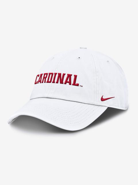 Stanford Cardinal Core Club Mascot Wordmark Men's Nike College Adjustable Hat